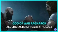 Luettelo God Of War Ragnarok -hahmoista pohjoismaisesta mytologiasta