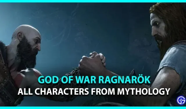 Lista de personagens de God Of War Ragnarok da mitologia nórdica