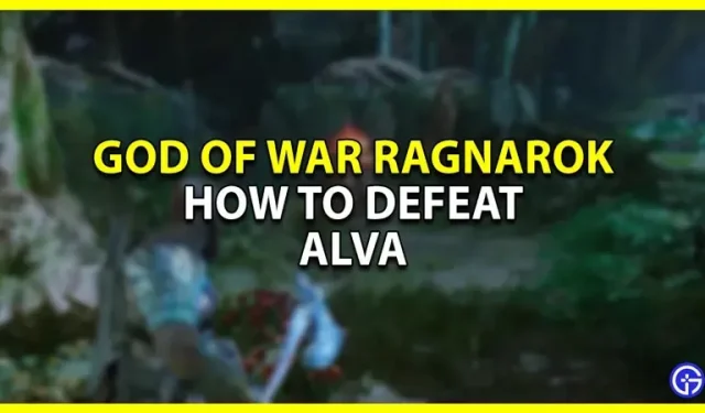 GoW Ragnarok: Defeat Alva and prevent her from healing