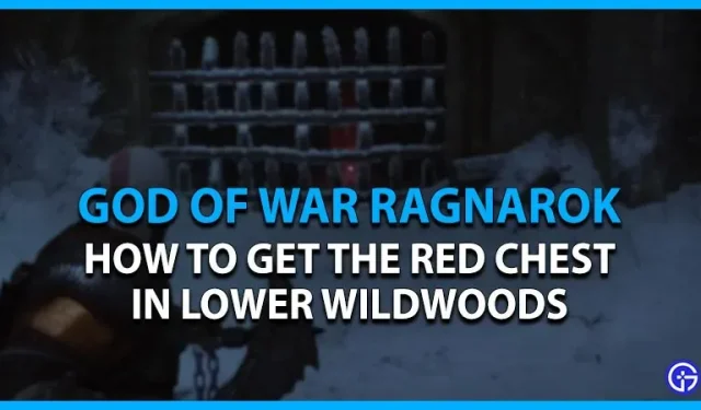 Sõjajumal Ragnarok: kuidas saada alumises metsas punane rind