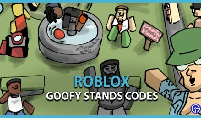 Roblox Goofy Stands Cheats (Januar 2023)