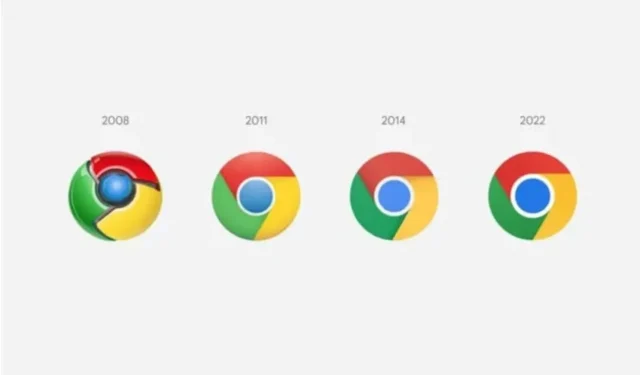 Google modifie l’icône du navigateur Web Chrome