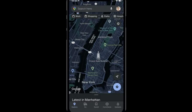 Kuinka aktivoida Google Mapsin tumma tila