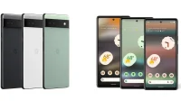 Marketingbilder des Google Pixel 6A sind vor dem Verkauf durchgesickert: Zeigen Sie die Farboptionen in ihrer ganzen Pracht
