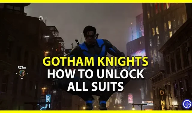 Gotham Knights : comment débloquer tous les costumes