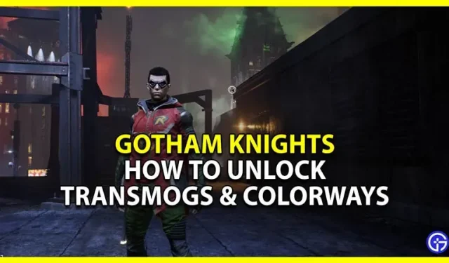Gotham Knights: Kuinka avata transmogit ja värit