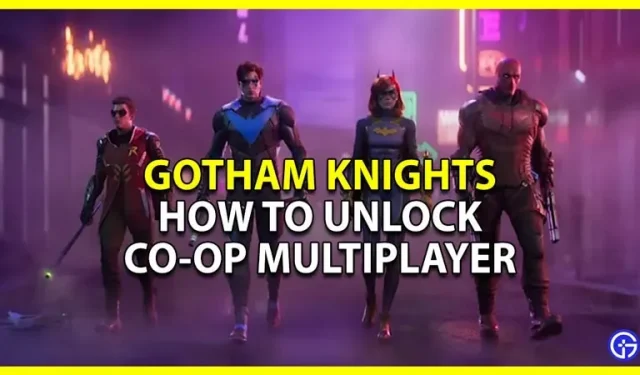 Многопользовательская игра Gotham Knights: как разблокировать и играть в кооперативе