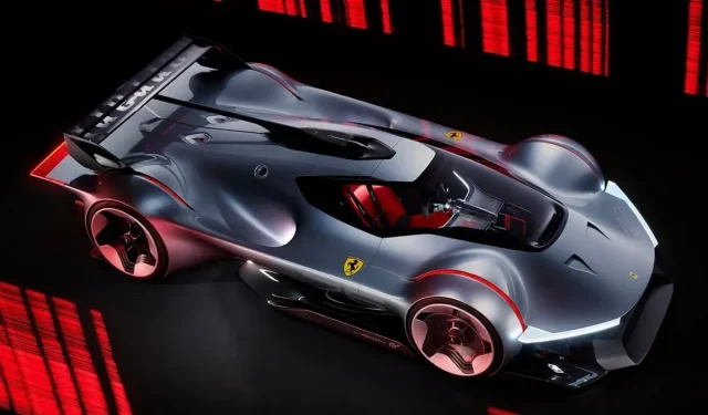 O Ferrari Vision chegará ao Gran Turismo 7 em 23 de dezembro.