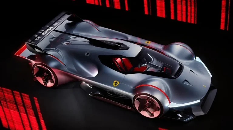 The Ferrari Vision will arrive in Gran Turismo 7 on December 23rd.