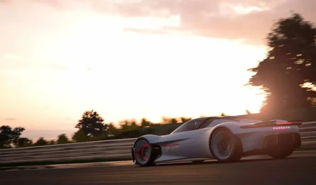 „Gran Turismo 7: Polyphony Digital“ pristato „Porsche Vision GT“.