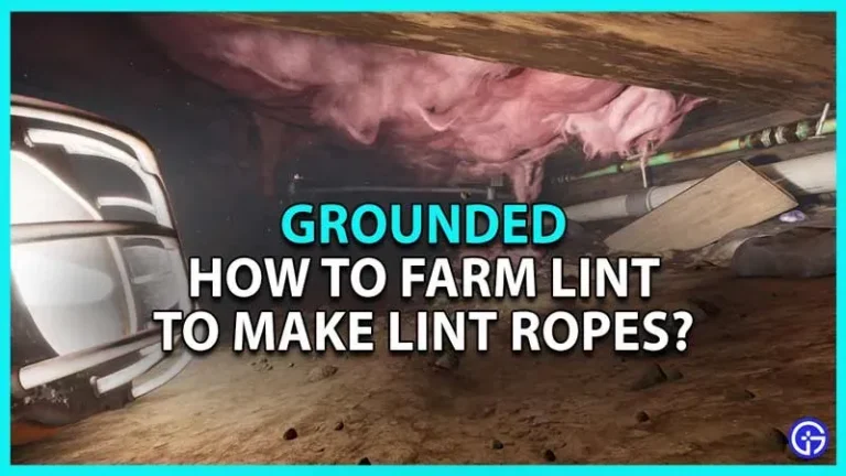 Grounded: How to Grow Pile to Make Pile Rope