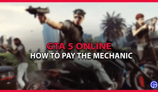 Kaip sumokėti mechanikui „GTA 5 Online“.