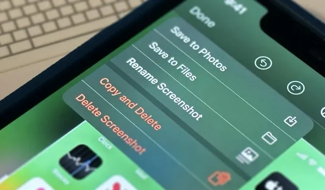 With the help of this hack, you may give newly captured screenshots on your iPhone unique names.