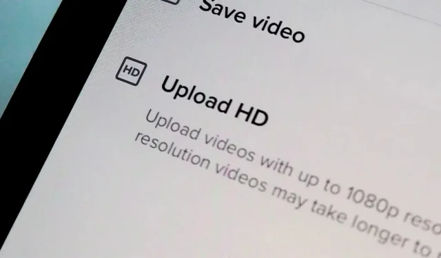 Šis slēptais iestatījums ir triks, lai augšupielādētu HD videoklipus savā TikTok profilā