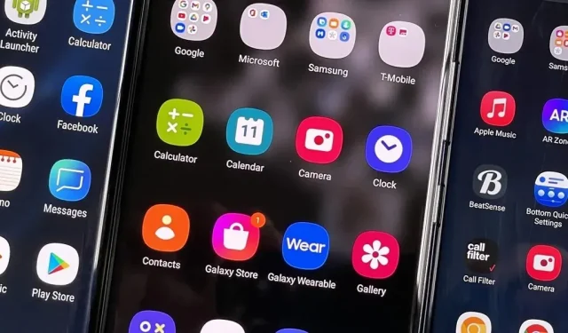 Verberg apps op uw Samsung Galaxy-startscherm, app-lade en zoeken