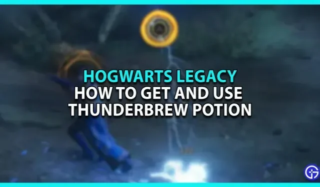 How to craft and use a Thunderbrew Potion in Hogwarts Legacy