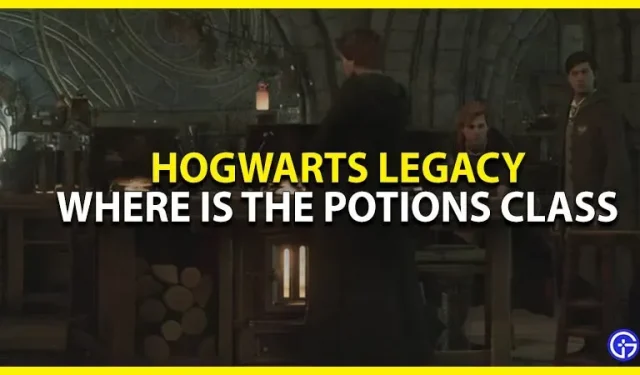 Waar is de toverdrankklasse in Hogwarts Legacy?