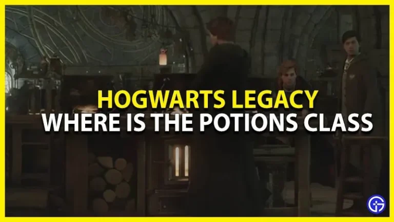 In Hogwarts Legacy, where is the potion class?