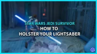 Jedi Survivor: Jak uchopit světelný meč