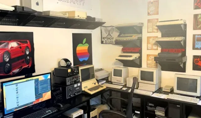 Apple, Atari ja Commodore, voi! Tutustu luksuskodin vintage-tietokonekaappiin