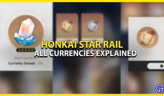 Пояснення валют Honkai Star Rail (Stellar Jade, кредити та інше)