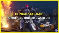 World 4 juhend Honkai Star Rail simulatsiooni jaoks