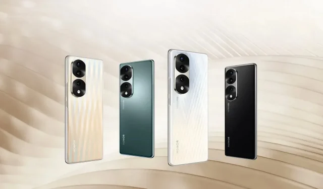 La gamme de smartphones Honor Series 70 est officiellement présentée
