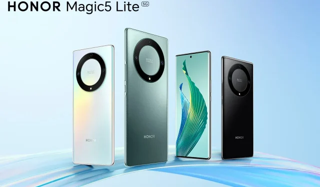 Honor dévoile Magic5 Lite 5G, un smartphone avec une promesse de deux jours d’autonomie