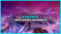 Fortnite Hotspots expliqué (chapitre 4 saison 1)