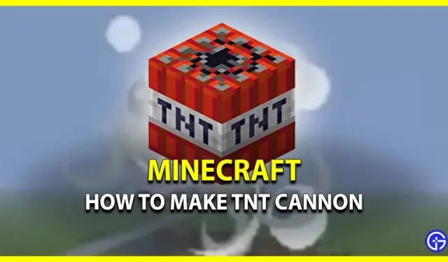 Cómo hacer una pistola TNT en Minecraft (Instrucciones sencillas paso a paso)
