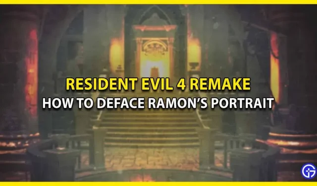 Jak zepsuć portret Ramona w Resident Evil 4 Remake