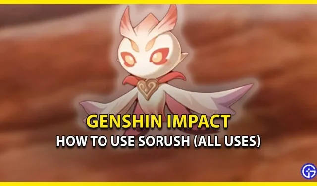 Cómo usar Sorush Pari en Genshin Impact (todos los casos de uso)