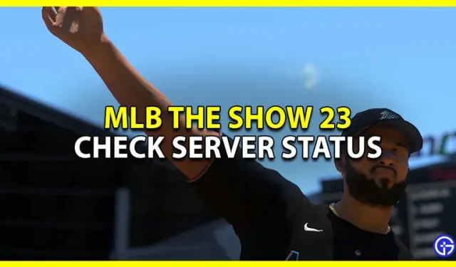 ¿Están caídos los servidores de MLB The Show 23?