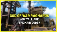 Какой рост у Кратоса, Тира, Тора, Одина, Атрея в God Of War Ragnarok?