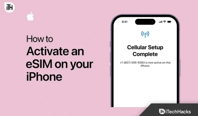 How to activate eSIM in iPhone 14: Dual SIM with eSIM