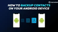 Hoe een back-up van contactnummers op Android Mobile te maken