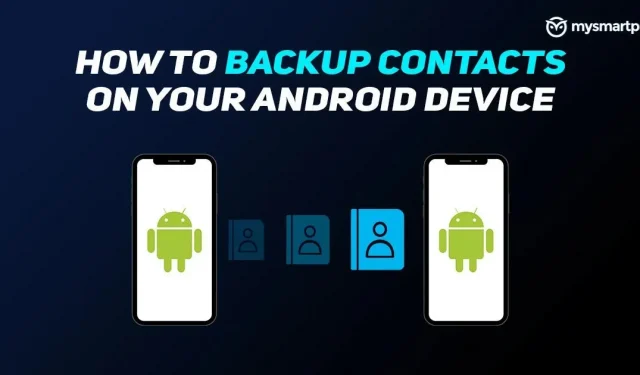 Hoe een back-up van contactnummers op Android Mobile te maken