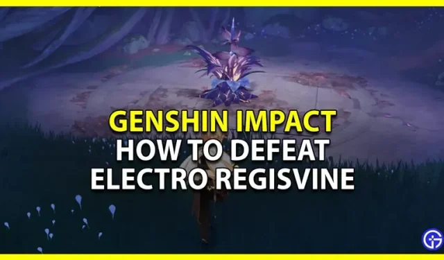 Genshin Impact: hoe Electro Regiswin te verslaan