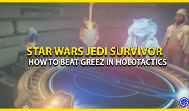 Como Vencer Holotactics como um Sobrevivente Jedi vs Greez