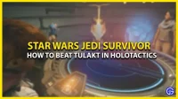 Hoe Jedi Survivor Holotactics Mini-Tulakt Game te winnen
