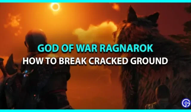Cómo romper el suelo agrietado en God of War Ragnarok
