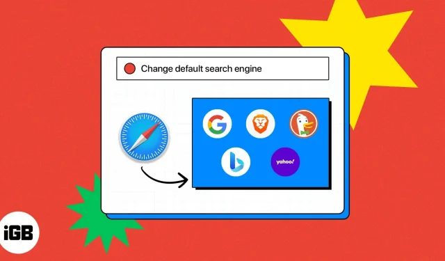 How to Change the Safari Search Engine on iPhone, iPad, and Mac 