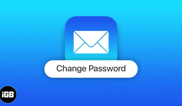 Comment changer votre mot de passe de messagerie sur iPhone et iPad