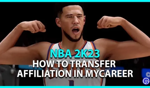 NBA 2K23: come trasferire una proprietà a MyCareer