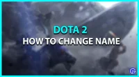DOTA 2: 이름을 변경하는 방법