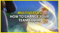 Multiversus: how to change team color