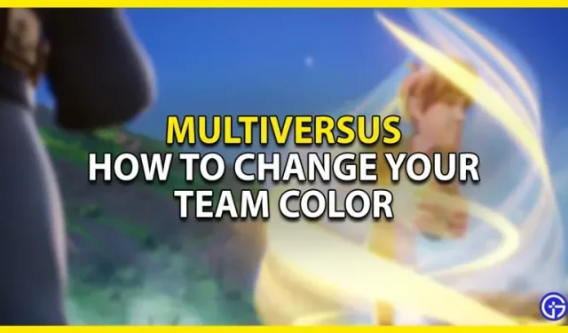 Multiversus: how to change team color