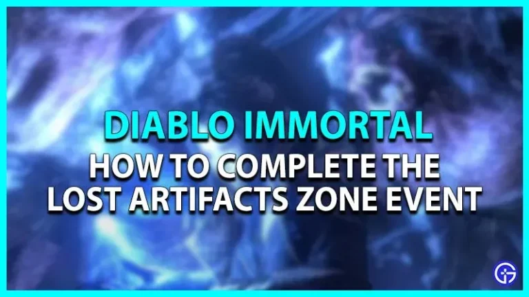 Diablo Immortal: how to complete the “Zone of Lost Artifacts” event