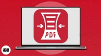 Kaip suspausti PDF „Mac“.  