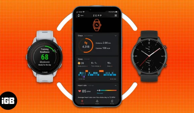 How to connect smart watch to iPhone